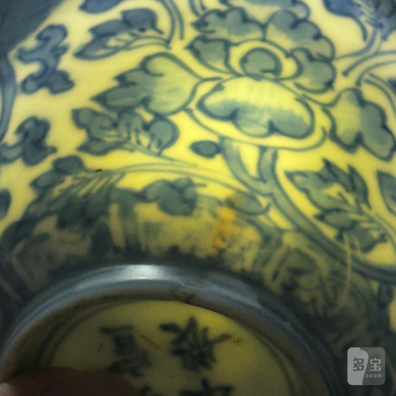 明晚期 青花花卉纹杯 - 图13